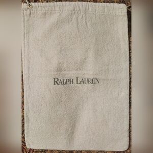 Ralph Lauren Grey Drawstring Dust Bag
